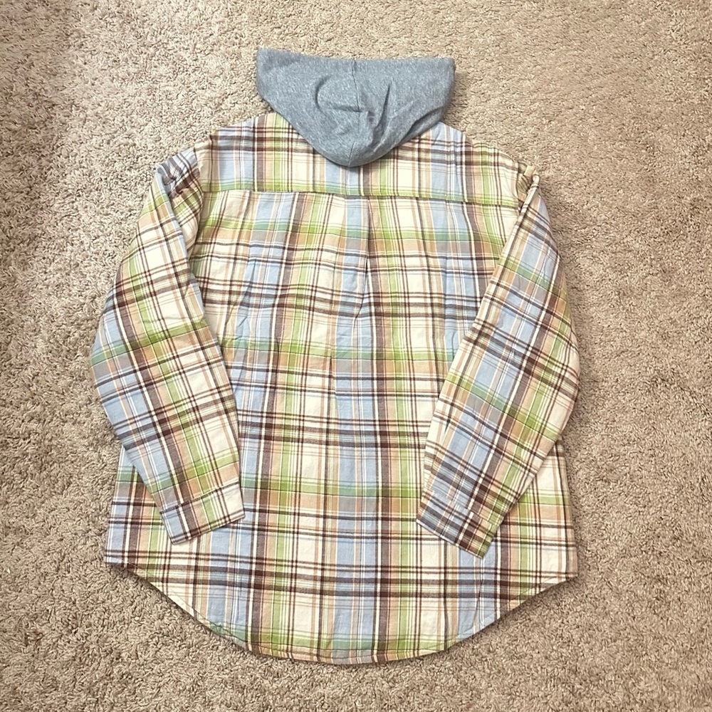Quilted Shirt Jacket” 
 “Lightweight Padded Shacket - Picture 2 of 8